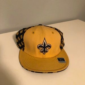 New Orleans Saints hat size 7 1/2